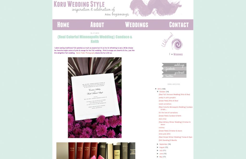 Koru wedding