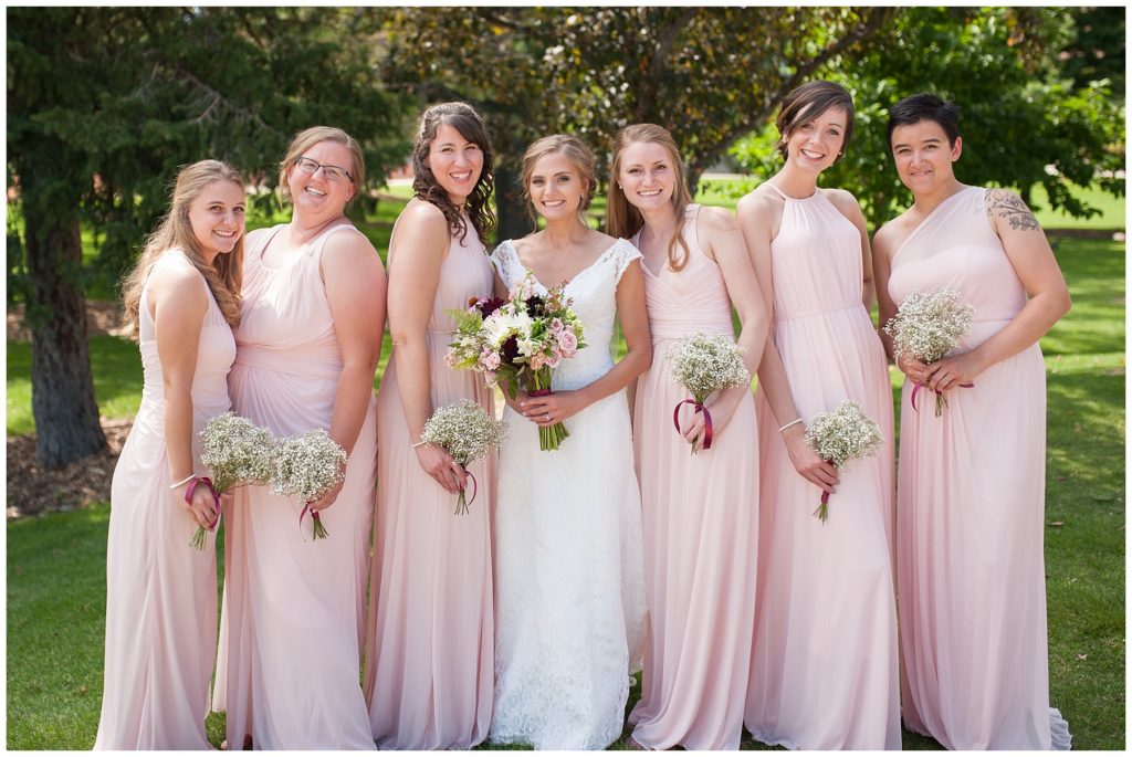 Elegant Pastel Wildflower wedding at Rochester Art Center www.karenfederphotography.com