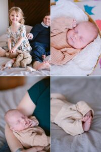 Eagan in home newborn session