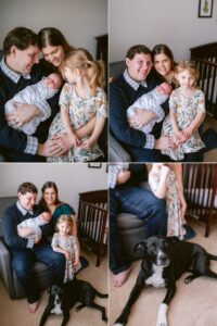 Eagan Newborn in home session MN