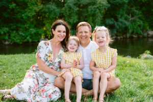 Wayzata family session on Lake Minnetonka
