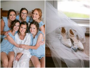 Courtney and Drew wedding party