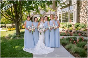 Bridesmaids at Rush Creek