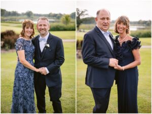 August wedding reception at Rush Creek Golf Club