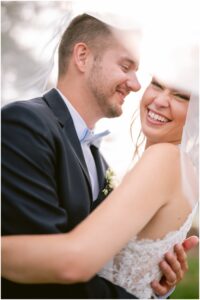 Courtney and Drew's wedding portraits at Rush Creek Golf Club in Maple Grove, Minnesota