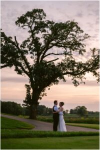Courtney and Drew Rush Creek Golf Club wedding Maple Grove Minnesota