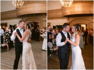 Wedding reception at Rush Creek Golf Club in Maple Grove Minnesota