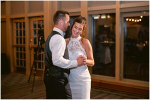 Wedding reception at Rush Creek Golf Club in Maple Grove Minnesota