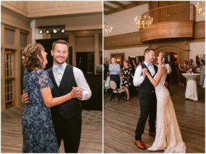 Wedding reception at Rush Creek Golf Club in Maple Grove Minnesota