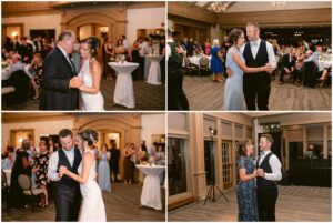 Wedding reception at Rush Creek Golf Club in Maple Grove Minnesota